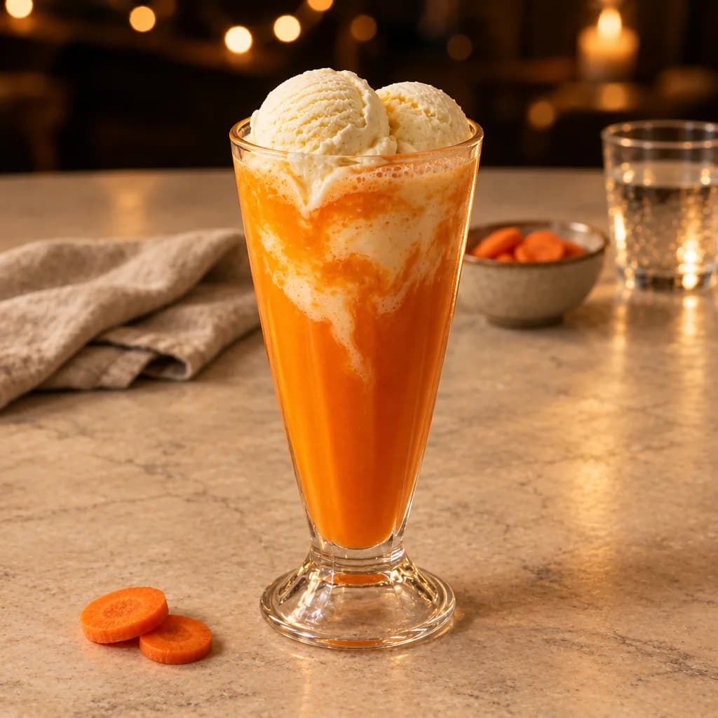 Photo of Persian Carrot Juice Float